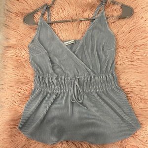 Abercrombie & Fitch blue top